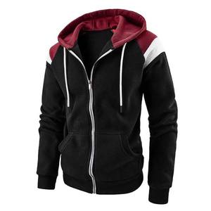 Básicos al por mayor ropa de hombre sudaderas con capucha precio barato 100% algodón polar transpirable Zip Up sudaderas con capucha de hombre 2025 - Product Image 1