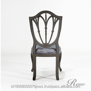 Hot Sale Indonesian Traditional Vintage Wood <b>Dining</b> <b>Table</b> <b>Chairs</b> Set 1717 Durable <b>Foldable</b> Eco-Friendly Hotel <b>Dining</b> Room - Product Image 6