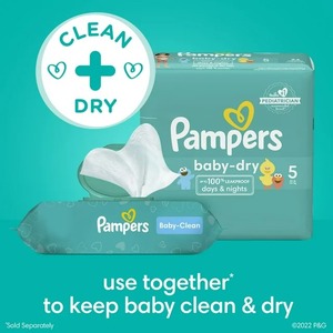 Pampers Baby Clean Wipes, Baby Fresh Perfumado, 9X Pop-Top Packs, 720 Ct - Product Image 6