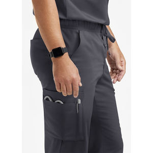 Gommages médicaux confortables avec logo personnalisé Pantalon de jogging d'allaitement Cargo Dernière conception uniformes de vêtements de travail gommages en gros - Product Image 2