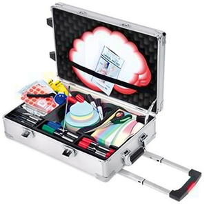 Valise de voyage professionnelle Moderationskoffr Legamaster 54 x 35 x 16 cm (L x H x P) Aluminium Argent LEGAMASTER Présentation du produit - Product Image 3