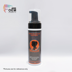Marque privée Hommes Produits Coiffants Huile de Coco <span class=keywords><strong>Mousse</strong></span> Moussante <span class=keywords><strong>Anti</strong></span>-Frisottis Tenue Forte <span class=keywords><strong>Mousse</strong></span> Coiffante Pour Cheveux Bouclés - Product Image 4