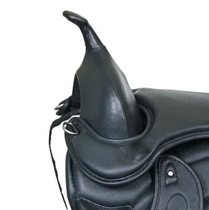 Sadel kuda kulit lembut, kuda barel Barat dengan Aksesori dudukan ukuran 10 inci hingga 19 produk balap dari - Product Image 3