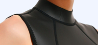 Combinaison de surf en néoprène une pièce 2mm pour femmes combinaison de plongée en apnée peau lisse maillots de bain chauds respirants pour le surf Sports nautiques