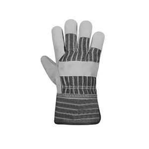 Fabricant de gants de soudage en cuir pour travailleurs qualifiés Gants de travail en cuir fendu de haute qualité - Product Image 6