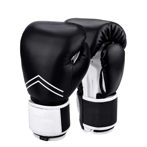 Guantes de Boxeo de Piel y PVC de Alta Calidad a Bajo Precio OEM 2026, Guantes de Boxeo con Velcro para Entrenamiento, la Mejor Calidad - Product Image 2