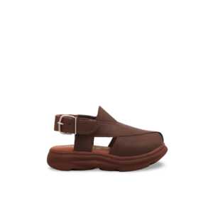 Garçons Sports-Style Café Peshawari Chappal KD9444 Semelle intérieure respirante en cuir de vache et caoutchouc Doublure en cuir de vache véritable - Product Image 3