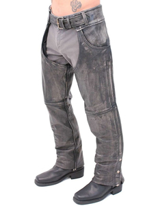 Vente chaude sur mesure hommes complet Chaps professionnel Style occidental en cuir équipement d'équitation confortable coupe-vent grande taille - Product Image 4