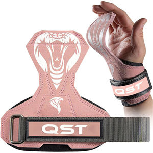 Guantes sin Dedos de Cuero Vacuno sin Agujeros, Antideslizantes, Unisex, para Gimnasio, Deportes, Crossfit, Levantamiento de Pesas, Gimnasia, Novedad 2024 - Product Image 1