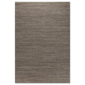 Nomadic Threads PDJT-818 Alfombras de Yute y Cáñamo de Tejido Plano, Estilo Kilim Sólido y Abstracto, Gris y Negro, para el Hogar, Alfombras Rectangulares para Pasillo - Product Image 1