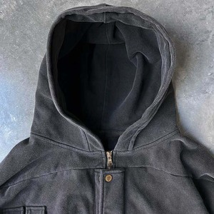 Algodón de alta calidad lavado con ácido transpirable ligero personalizado de talla grande para estampado Puff con capucha para ropa de calle de invierno - Product Image 5