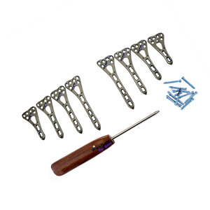 Sistema de Placa Volar de Ángulo Variable con Bloqueo para Radio Distal (Izquierda y Derecha) con Juego de 79 Tornillos de Acero Inoxidable Manual 2.0-5.0mm - Product Image 1
