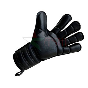 Guantes de Portero de Fútbol Ajustables, Duraderos, de Cuero, Resistentes al Viento, con Agarre Profesional, Transpirables, para Todo Clima - Product Image 3