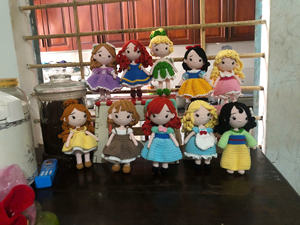 Venta caliente personalizado ganchillo muñeca juguetes de peluche para la decoración o como juguetes para los niños muchos modelos y tamaños disponibles - Product Image 3