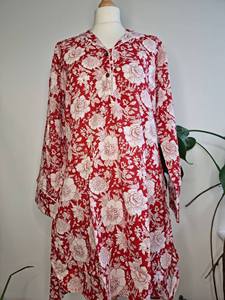 Conjunto de pijama Floral de alta calidad, ropa de dormir de algodón puro para mujer, ropa de salón suave y cómoda, traje de dormir de verano, regalo para ella - Product Image 2