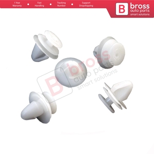 BCF5011 10 Pieces Floor Covering <b>Clips</b> WHITE Color for 7703077469 6991.S6 - Product Image 2