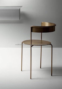 Sillas de muebles de alta demanda, silla con marco de Metal con cojín, asiento cómodo, sillas de comedor suaves para interiores y el hogar - Product Image 6