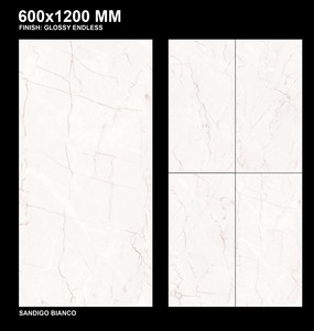 Carrelage vitrifié Premium Sandigo Cafe 600x1200mm Porcelaine antidérapante durable de grand format pour intérieur de luxe moderne pour murs et sols - Product Image 4