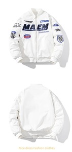 Camisa de Hombre de Alta Calidad, Marca Propia, Cuello Mao, Cuero, Manga Larga, Colores Personalizados, Bordado, Invierno, Estilo Urbano, Letras - Product Image 5