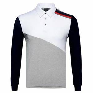 Stylish Men's Oversized Long Sleeve Polo T-<b>Shirt</b> for Ultimate Comfort - Product Image 2