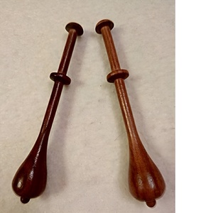 Elegante bobina de tapiz de madera hecha a mano para tejer DIY herramientas de trabajo de costura grandes que incluyen suéteres y agujas cortas - Product Image 5