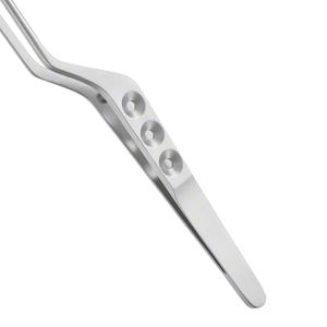 Instrumentos de microcirugía Manual de calidad alemana, 22cm, 24cm, pinzas de agarre de tumores Yasargil, pinzas de tejido en forma de bayoneta - Product Image 2