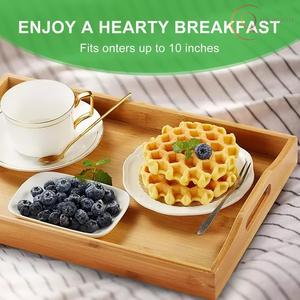 Bandeja de Servir de Madera de Forma Irregular Clásica, 100 Piezas MOQ, Colores y Logotipo Personalizables, No Tóxica, para Uso en el Hogar, Hoteles y Restaurantes - Product Image 3