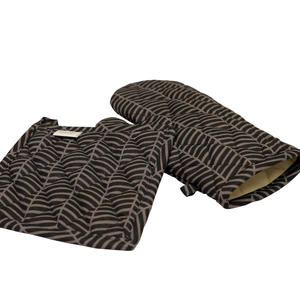 Ensemble de maniques et de protège-plats en coton écologique, résistant à la chaleur, compatible lave-vaisselle et four, personnalisable, essentiels de cuisine pour la vente en gros - Product Image 6