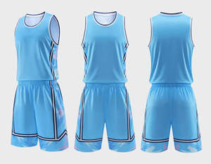 Uniforme de basket-ball personnalisé de haute qualité Meilleure qualité 100% polyester Meilleure vente Anti-bactérien Sans manches Impression lumineuse Unisexe - Product Image 4