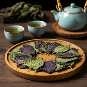 Prix bon marché feuilles de périlla violettes lyophilisées feuille de shiso sèche naturelle de qualité supérieure du Vietnam - Product Image 6