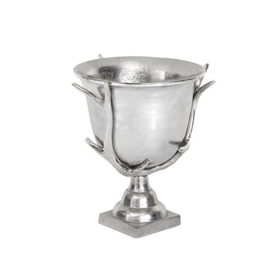 Florero de centro de mesa decorativo de Metal pulido niquelado crudo de calidad superior caliente y de lujo Florero de decoración de alta calidad para la venta - Product Image 3