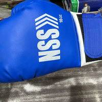 Gants d'entraînement en cuir de qualité supérieure avec sangle de poignet réglable et fermeture à enfiler pour la pratique de la boxe, taille universelle, à partir de 8 ans