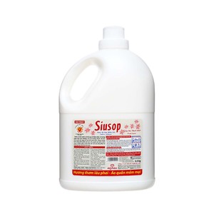 Suavizante de Telas Líquido con Aroma Fresco SIU-SOP, el Mejor Exportador, Lata Desechable de 3.5 kg, Líquido 3 Veces Concentrado - Product Image 2