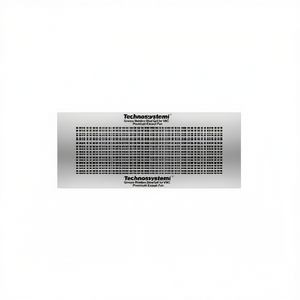 Grille en acier inoxydable Tecnosystemi Ginevra pour ventilateur d'extraction VMC Premium - Product Image 3