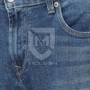 Pantalones Vaqueros para Hombre Hechos a Medida, Precio al por Mayor, MOQ Bajo, 100% Algodón, Cintura Media, Estilo Urbano, Último Diseño en Venta - Product Image 6