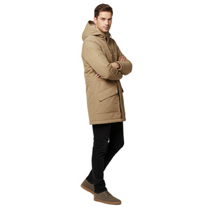 Chaqueta de Invierno con Capucha para Hombre, Estilo Marshall, con Forro Grueso y Cálido, Transpirable y Ecológica - Product Image 5