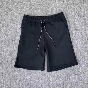 Wholesale Luxury Canvas <b>Men's</b> Eco-Friendly Quick Dry Breathable <b>Short</b> Pants Custom Logo Design Solid <b>Pattern</b> Drawstring Casual - Product Image 5