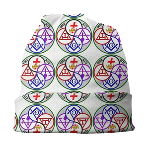 Freemason Skullies Beanie Caps York Rite Thin Hat Autumn Spring <b>Bonnet</b> Hats Men Women's Hip Hop Ski Cap Beanies Knitting Hats - Product Image 5