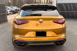 2022 R0ME0 Stelvio Quadrifoglio ไมล์น้อย เครื่องยนต์สมบูรณ์ ระบบเกียร์อัตโนมัติ หลังคาพาโนรามา ไฟ LED พร้อมส่ง - Product Image 5