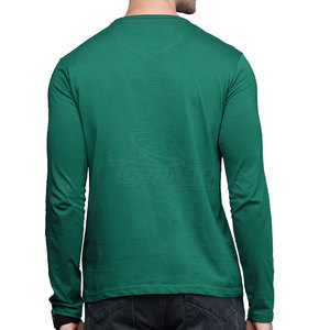 Nueva Camiseta de manga larga de ropa de hombre al por mayor de alta calidad camiseta informal de venta directa de fábrica - Product Image 3