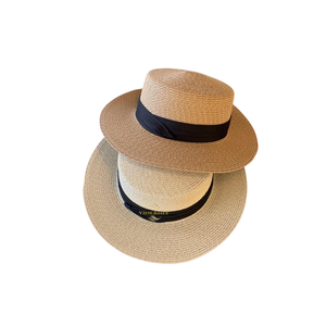 Sombrero de Paja Natural con Diseño Transpirable para Viajes, Playa y Uso en Resorts - Product Image 3