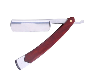 มีดโกนหนวดแบบใช้แล้วทิ้งทำจากสเตนเลสพร้อมด้ามจับไม้สำหรับใช้ทำโลโก้ออกแบบได้ตามต้องการ - Product Image 5