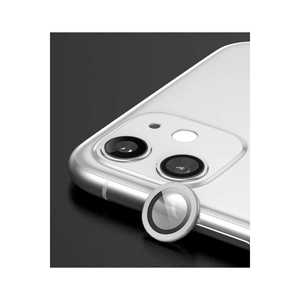 Protector de Lente de Cámara con Anillo Metálico Premium TCMK CL-07 Edición Plata para iPhone 11 - Product Image 1