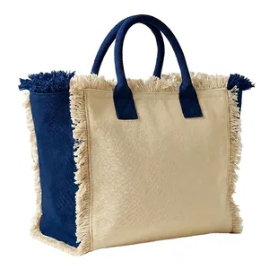 Borsa Tote in Cotone Personalizzata 450 G/m2 per Gadget Promozionali - Product Image 3