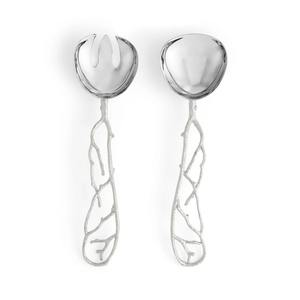 Juego de Cubiertos de Acero Inoxidable de Lujo con Acabado Plateado y Diseño Único para Cenas, Bodas y Ocasiones Especiales - Product Image 3