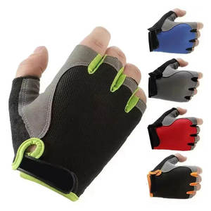 Gants de cyclisme mi-doigts pour hommes, antidérapants, antichocs, pour le fitness, le sport, la conduite, pour l'été, pour le vélo de route et de montagne - Product Image 4
