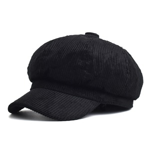 Nouveau béret octogonal pour femme, style Baker Boy, décontracté, sport et voyage, automne et hiver, en polaire, casquette anglaise Newsboy - Product Image 6