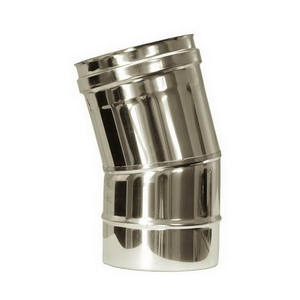 Curva de chimenea de pared simple 15 DN 250 Tubo de acero inoxidable 316 ERW Línea de soldadura Forma cuadrada Estándares ASTM y EN - Product Image 1