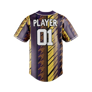 เสื้อเบสบอลปักลายโลโก้ป้องกันเทคนิคเสื้อเบสบอล - Product Image 4