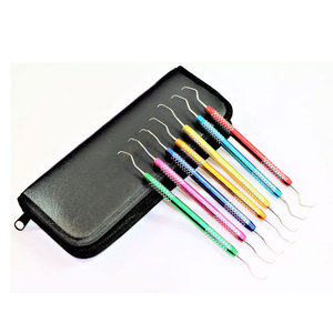 DÉTARTREUR MULTICOLORE DE HAUTE QUALITÉ GRACEY CURETTE INSTRUMENTS DENTAIRES PARODONTAUX DE HAUTE QUALITÉ - Product Image 1